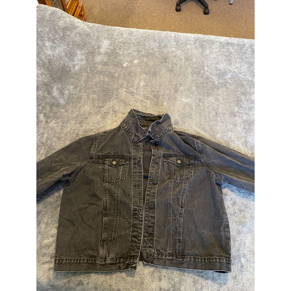 🖤 Buffalo David Bitton Youth XL Black Denim Jacket